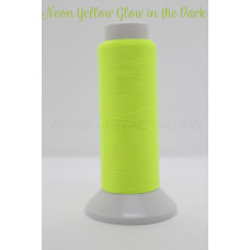 Neon Yellow Glow in the Dark Embroidery Thread